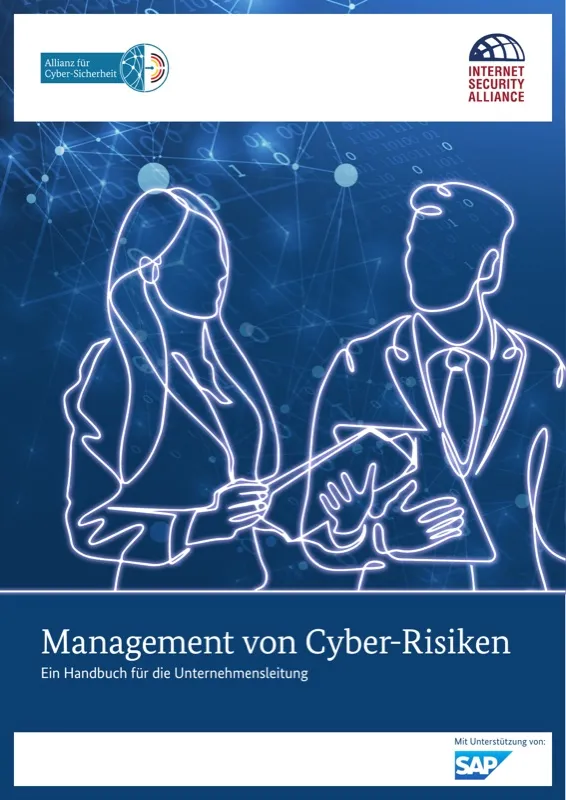 Titelseite: Management von Cyber-Risiken - Ein Handbuch für die Unternehmensleitung