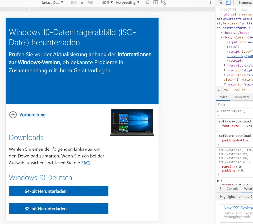 Windows 10 ISO Download 