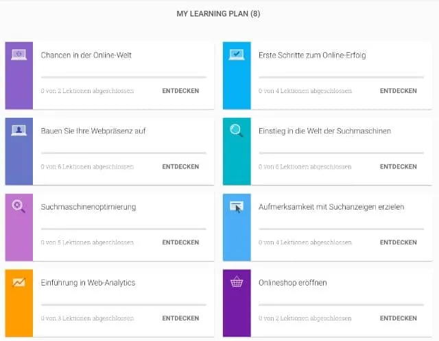 kostenloser online marketing kurs inhalte