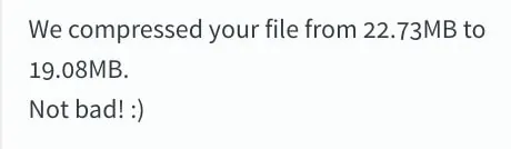 Man kann nicht nur eine pdf konvertieren, sondern auch komprimieren!