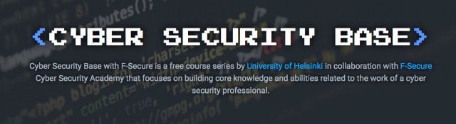Der Cyber Security MOOC von F-Secure und der Uni Helsinki