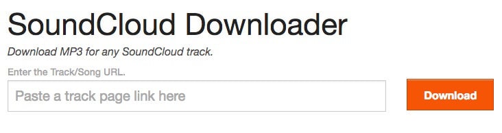 Mithilfe von scdownloader.net einen Soundcloud Download auslösen!