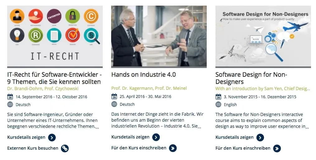weiterbilden durch kostenlose Videos beim mooc.house