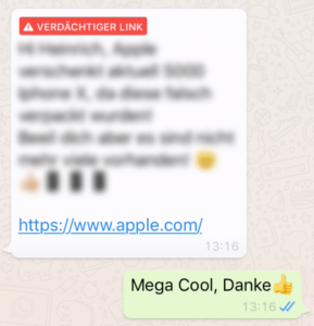 Antivirus software Smartphone Phishing WhatsApp