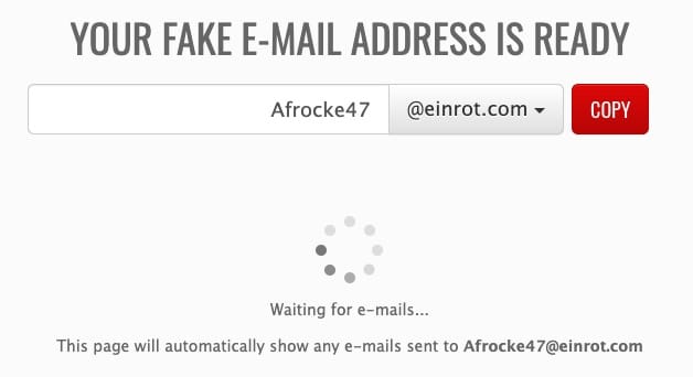 Trashmail Anbieter Fake Mail Generator