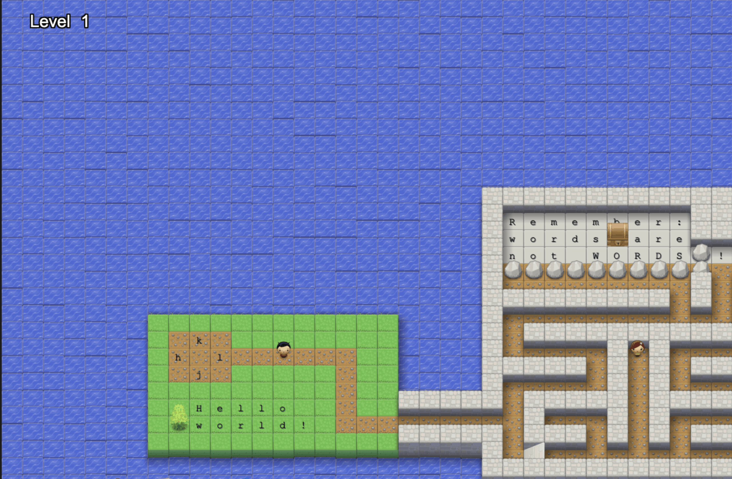 Vim Lernspiel - Vim-Adventures