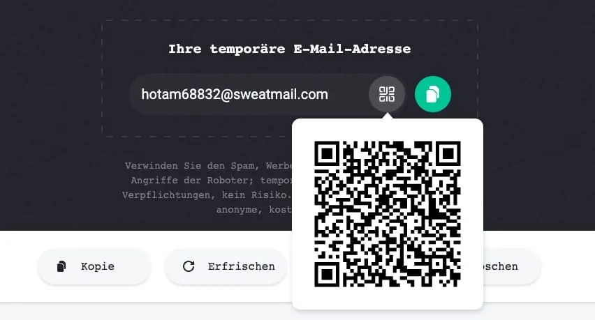 temp-mail org - Trashmail Anbieter