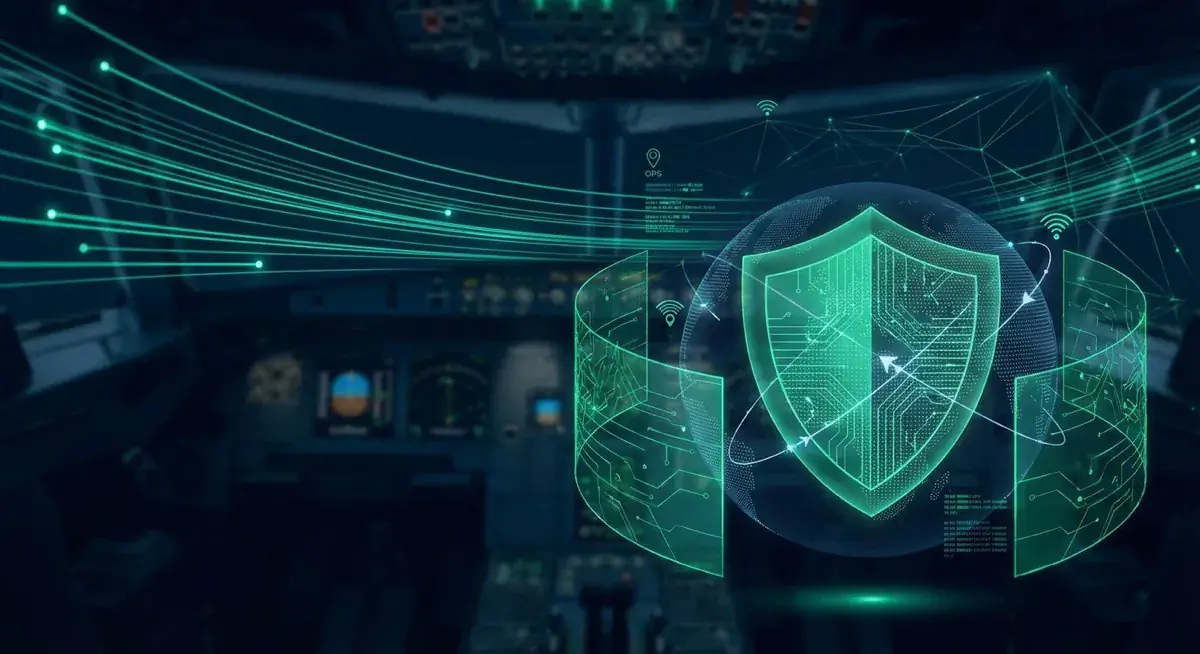 Cyberangriffe auf die Luftfahrt: Risiko über den Wolken - Cybersicherheit und digitaler Schutz