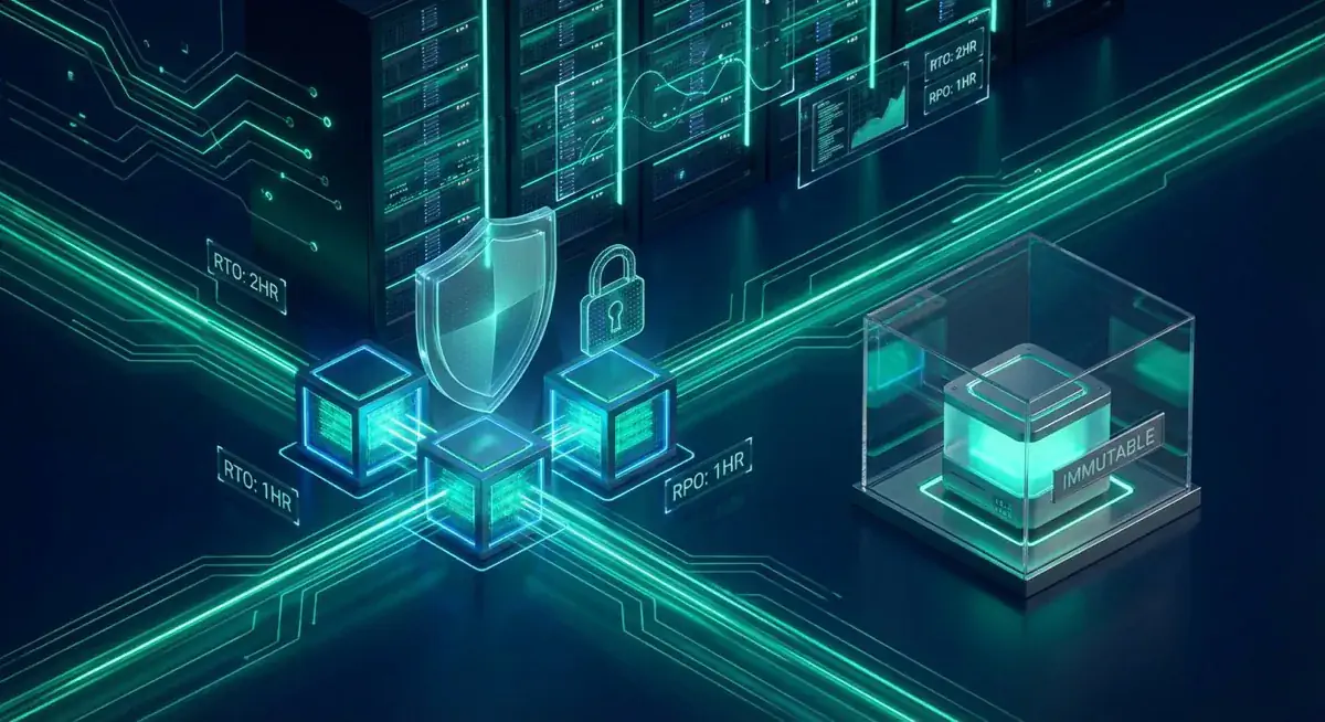 Backup-Strategie: Die 3-2-1-Regel und Ransomware-sichere Backups - Ransomware-Bedrohung mit gesperrtem Bildschirm