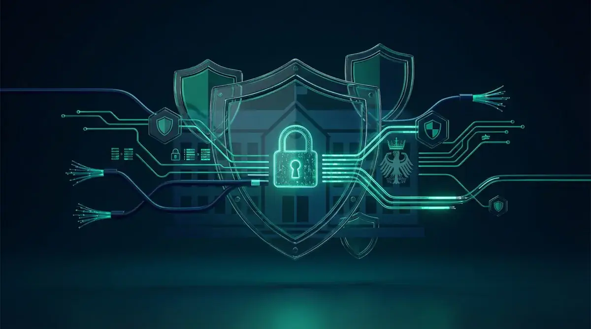 Die digitale Schule - Die Bundesregierung investiert in Schulen! - Illustration zu IT-Sicherheitsbewusstsein und Mitarbeiterschulung