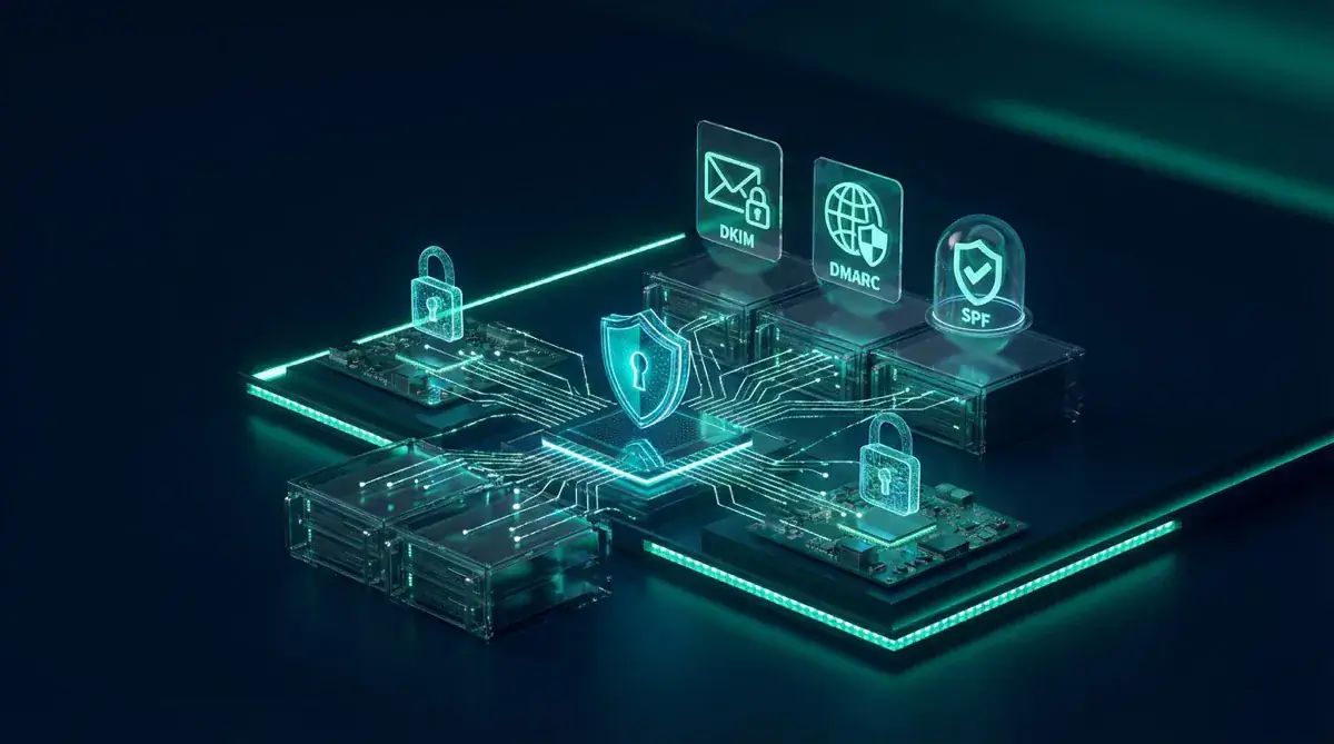 E-Mail-Sicherheit im Unternehmen: SPF, DMARC, DKIM und mehr - Kuenstliche Intelligenz und Cybersicherheit