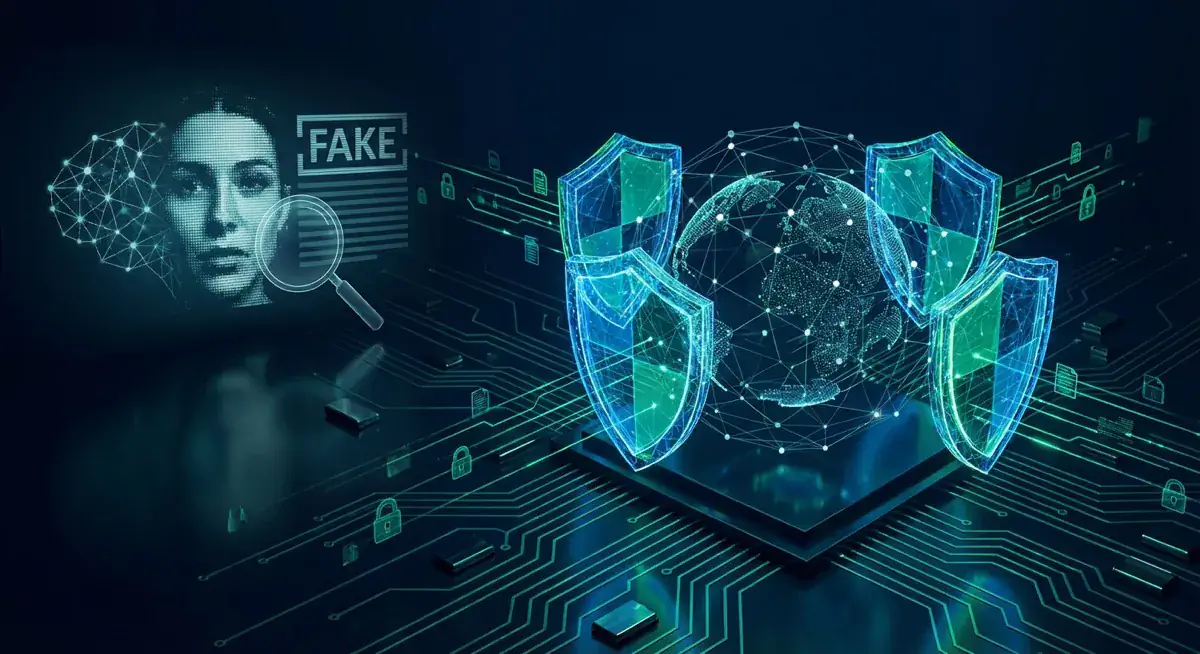 Fakenews und Fakeprofile zu erkennen könnte in Zukunft schwieriger werden! - Illustration zu IT-Sicherheitsbewusstsein und Mitarbeiterschulung