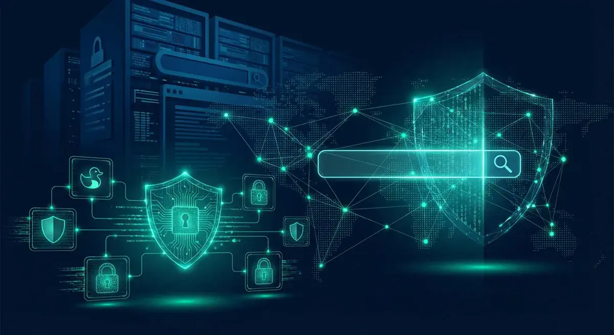 Ist DuckDuckGo eine echte Google Alternative? - Illustration zu IT-Sicherheitsbewusstsein und Mitarbeiterschulung