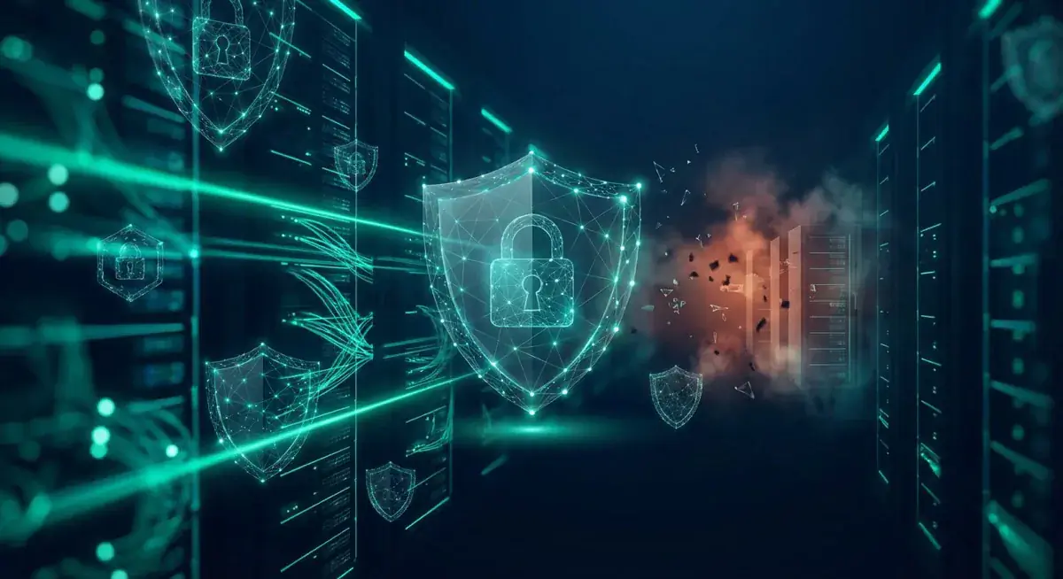 OVH Brand - Viele Folgeschäden sind zu verzeichnen! - Illustration zu IT-Sicherheitsbewusstsein und Mitarbeiterschulung