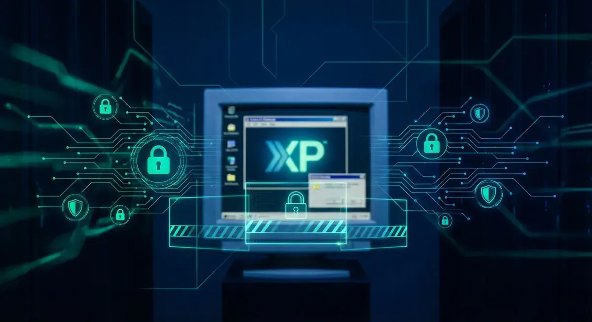 Windows XP für die Nachwelt - in React nachgebaut! - Betriebssystem-Sicherheit und Systemhaertung