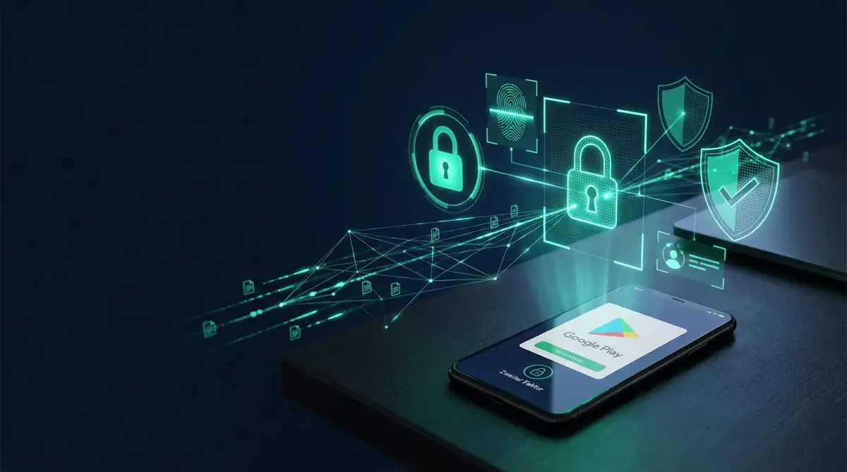 Zweiter Faktor im Google Play Store wird verpflichtend! - Illustration zu IT-Sicherheitsbewusstsein und Mitarbeiterschulung